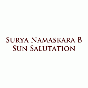 Animated Surya Namaskara B