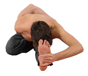 Ardha-Baddha-Padma-Paschimottanasana